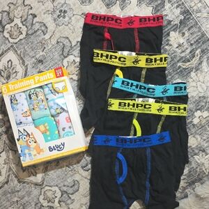 Bluey & BHPC POLO CHILDREN'S UNDERWEAR LOT OF 11 SIZE 2T